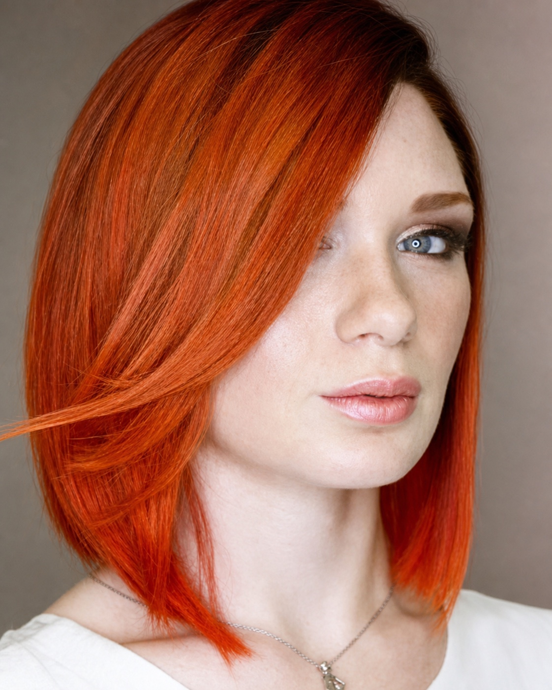 Vivid red hair color by Follicle HTX